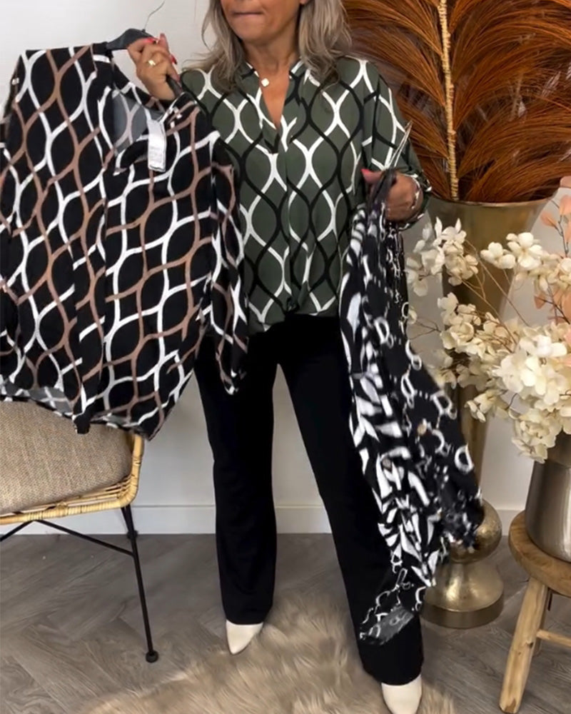 Jennifer | Casual Blouse with Long Sleeves