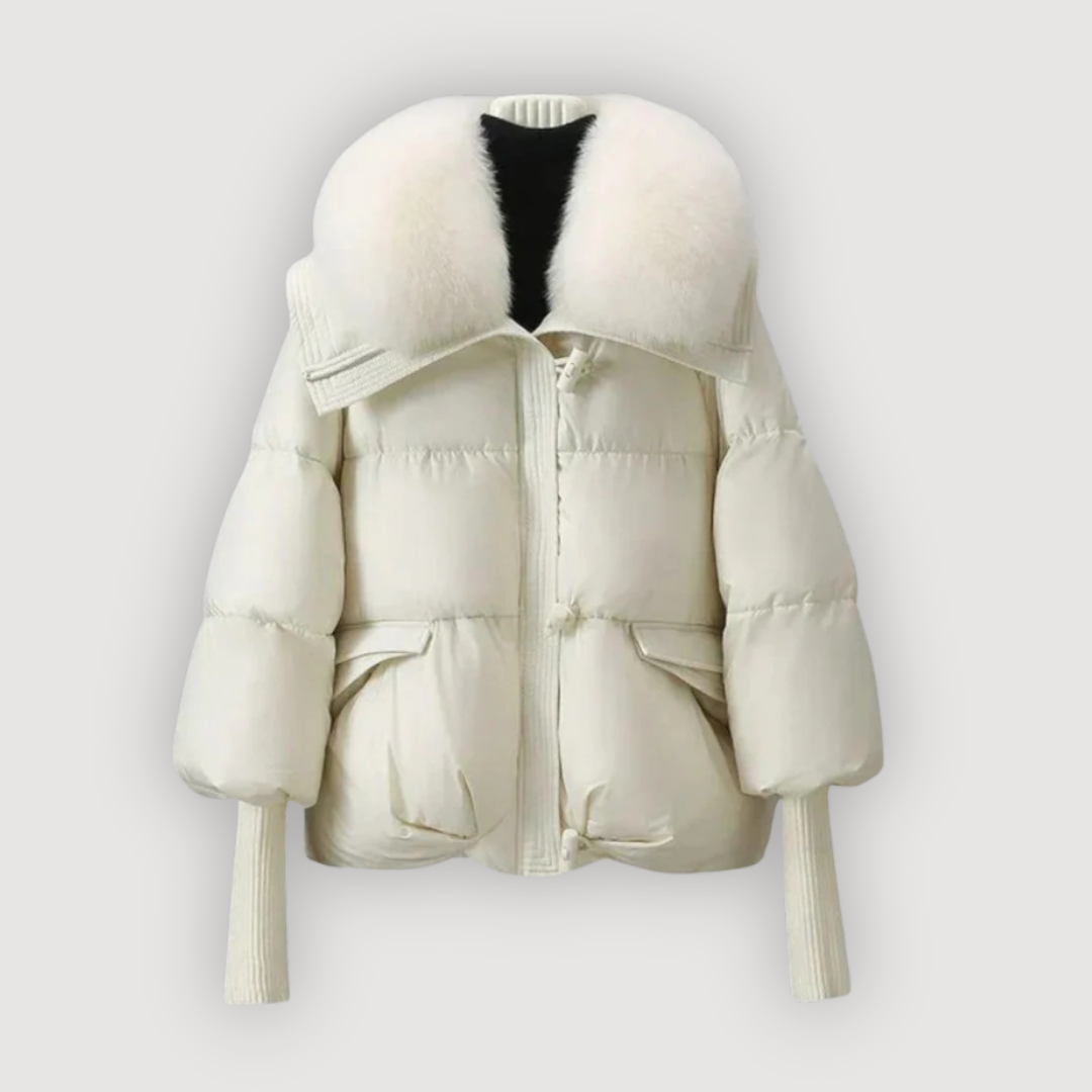 EVETTE – LUXE FUR-COLLAR PUFFER