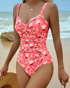 Clara™ | One Piece Printed Tankini