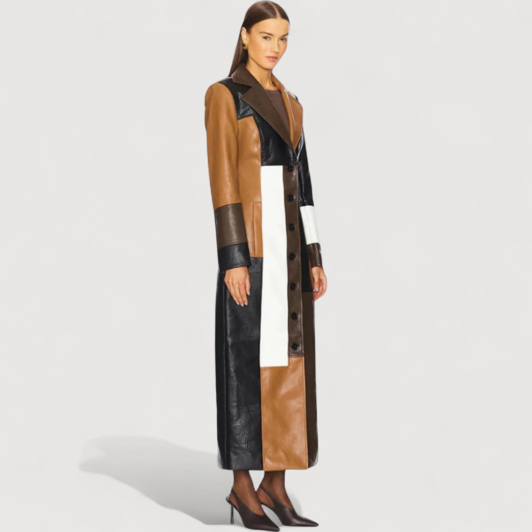 ELIANE – TIMELESS LEATHER COAT