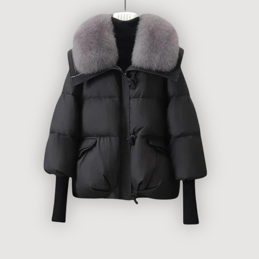 EVETTE – LUXE FUR-COLLAR PUFFER