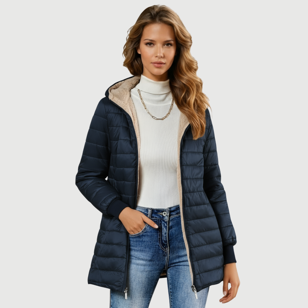 Caro | Sherpa-Lined Winter Coat