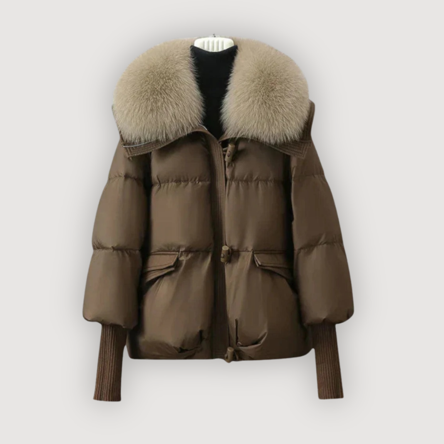 EVETTE – LUXE FUR-COLLAR PUFFER