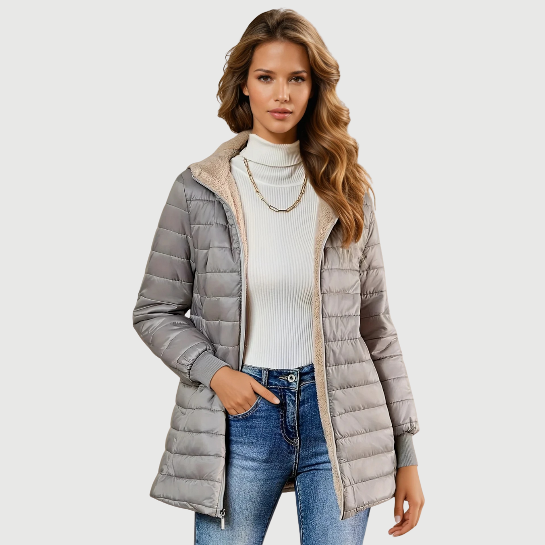 Caro | Sherpa-Lined Winter Coat