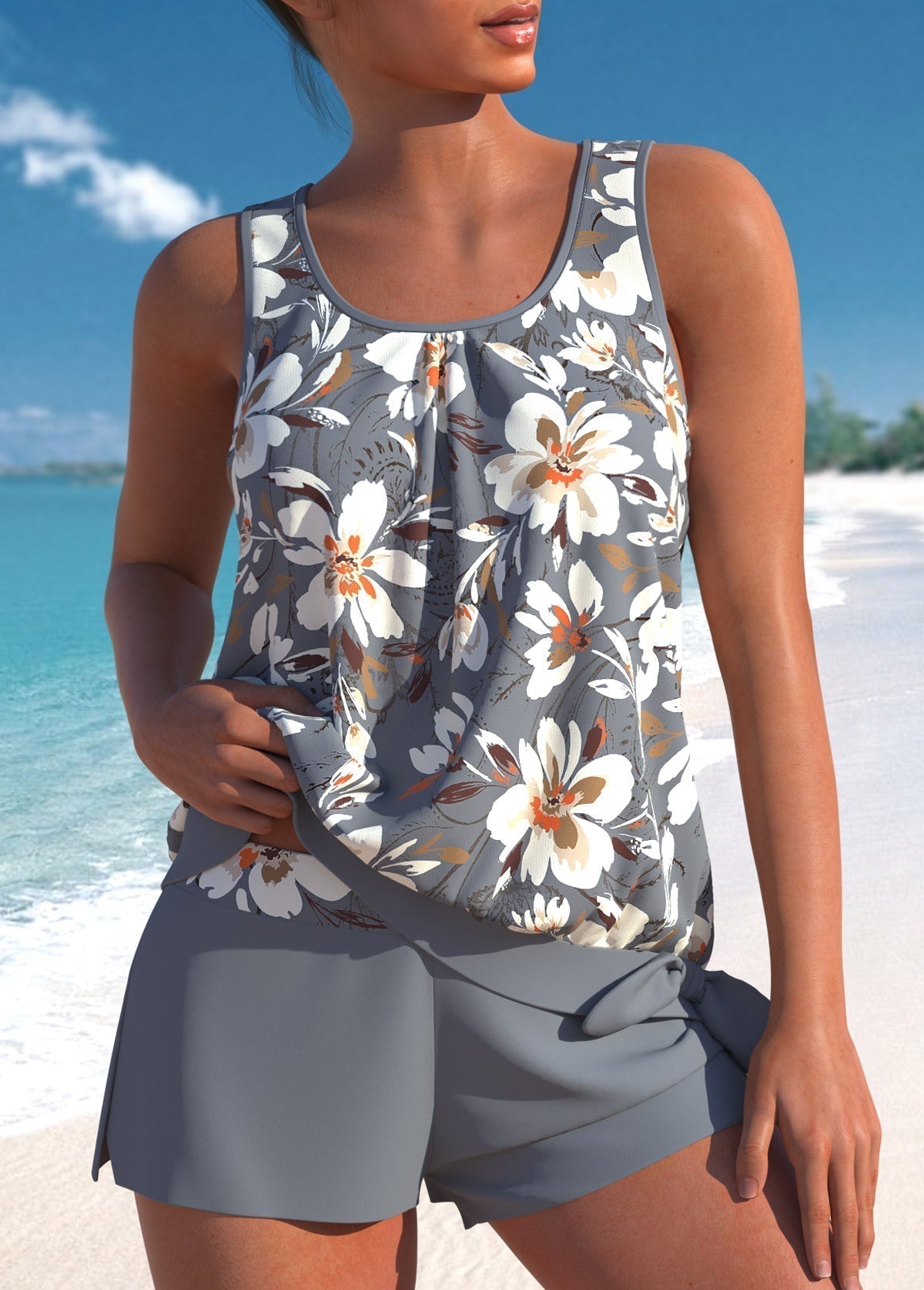 Helena™ | Stylish Floral Tankini Set for Women