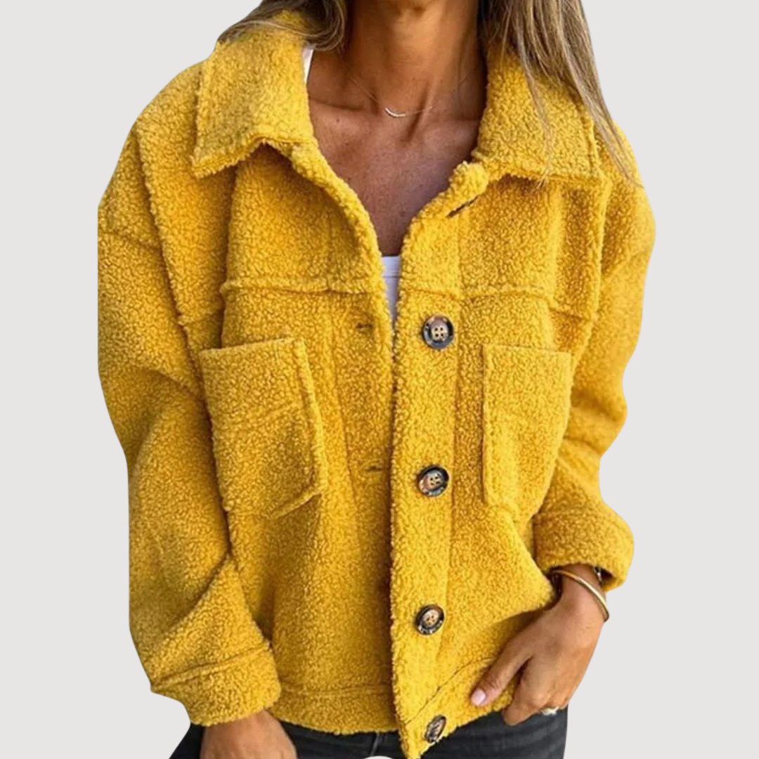 HAILEY – COSY TEDDY JACKET