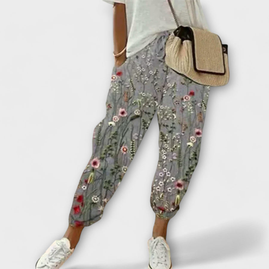 Paulina™ Comfortable Cotton-Linen Trousers