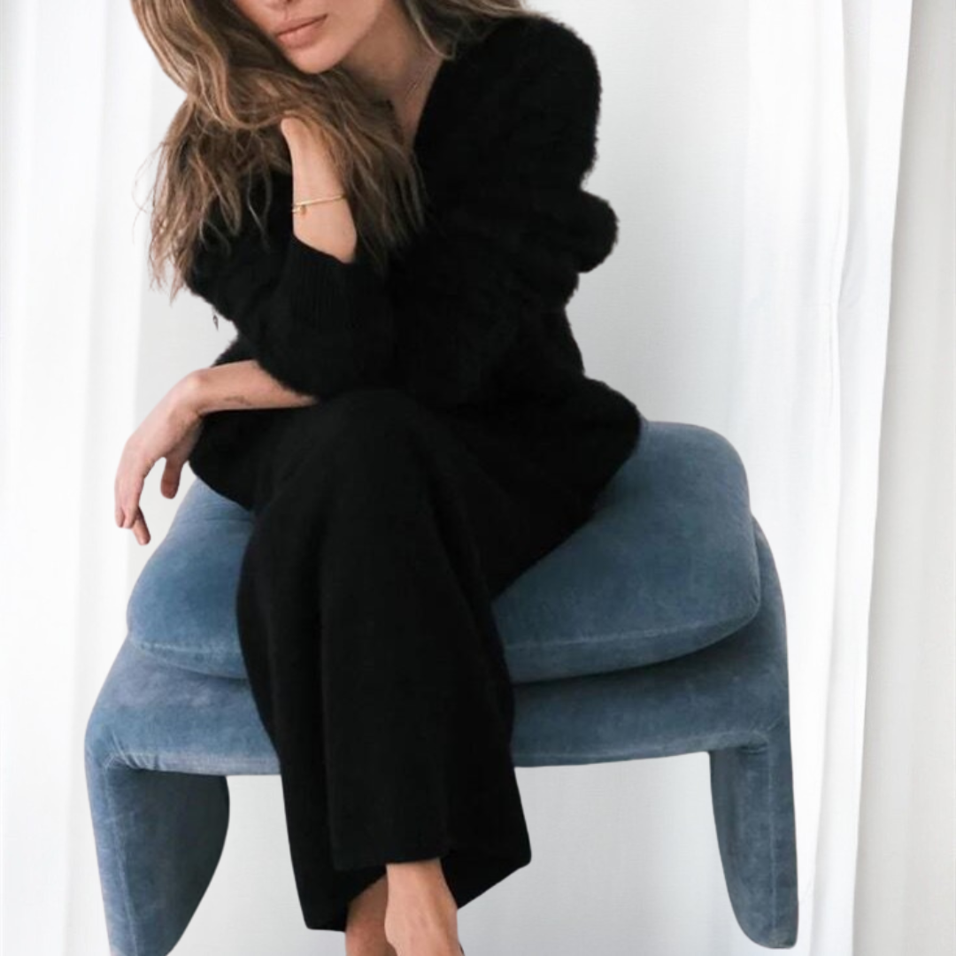 QUINCY™ - Comfy Button Front Drop Shoulder Cardigan