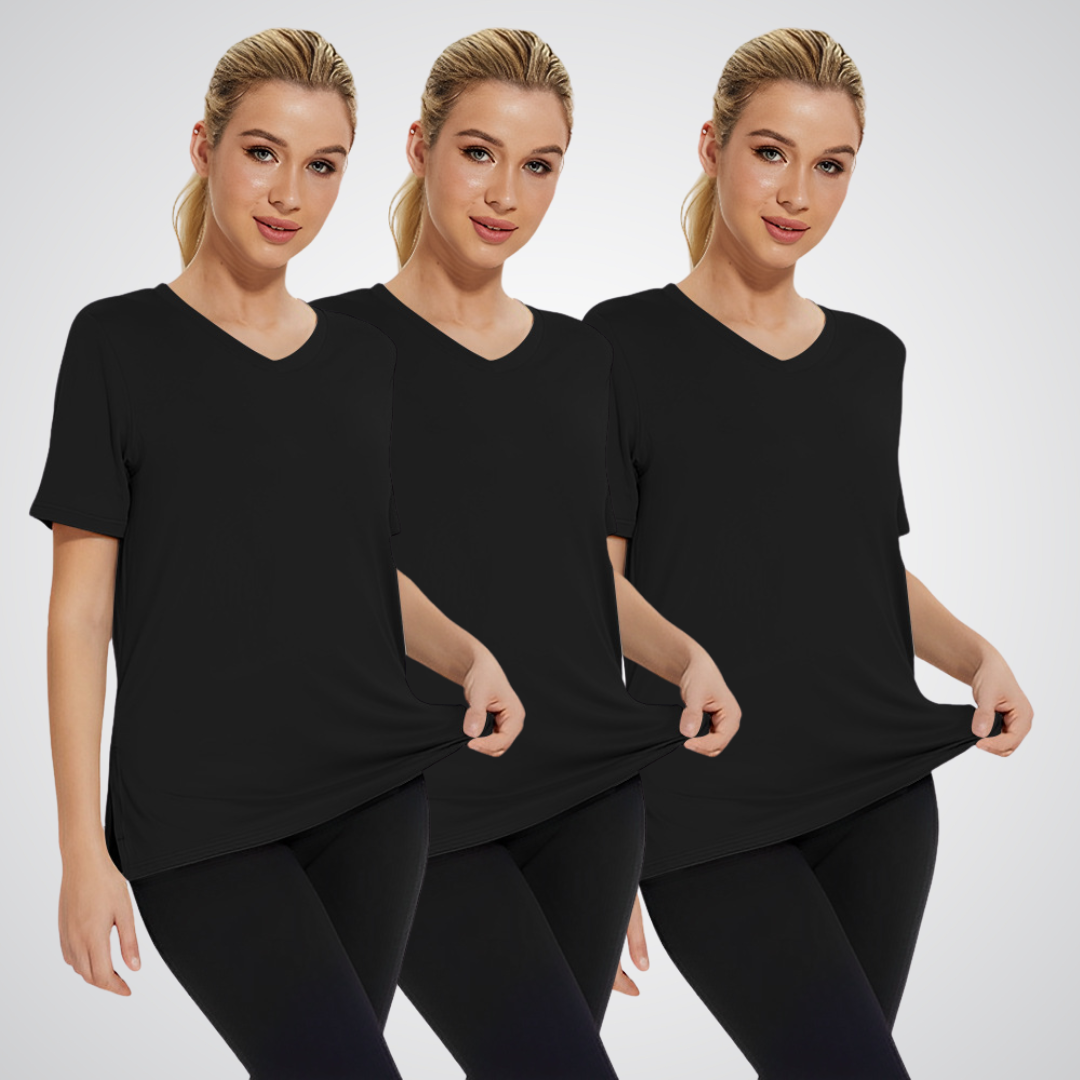 SELENA™ | Casual Loose Fit Tee Pack of 3