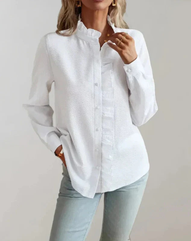Natalie | Blouse with Ruffles