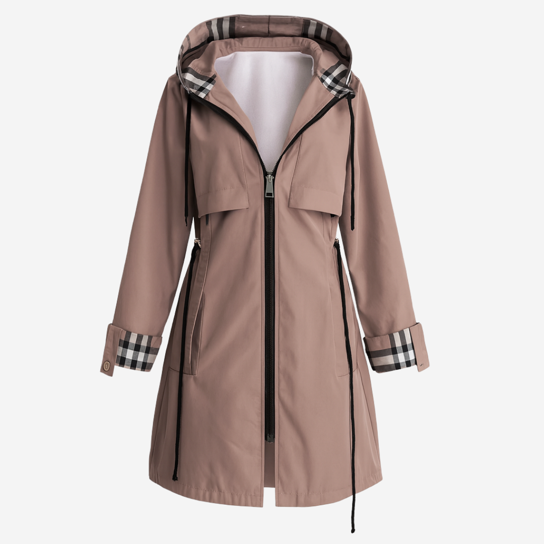Levianna | Slimming All-Weather Hooded Coat