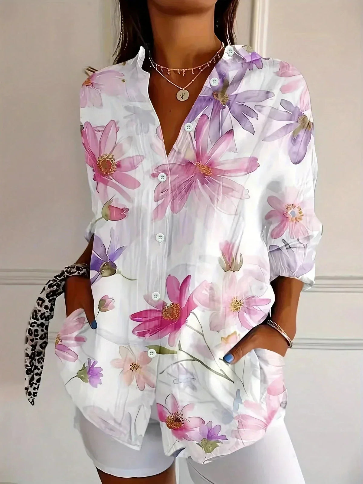 Sadie | Colorful Pattern Blouse