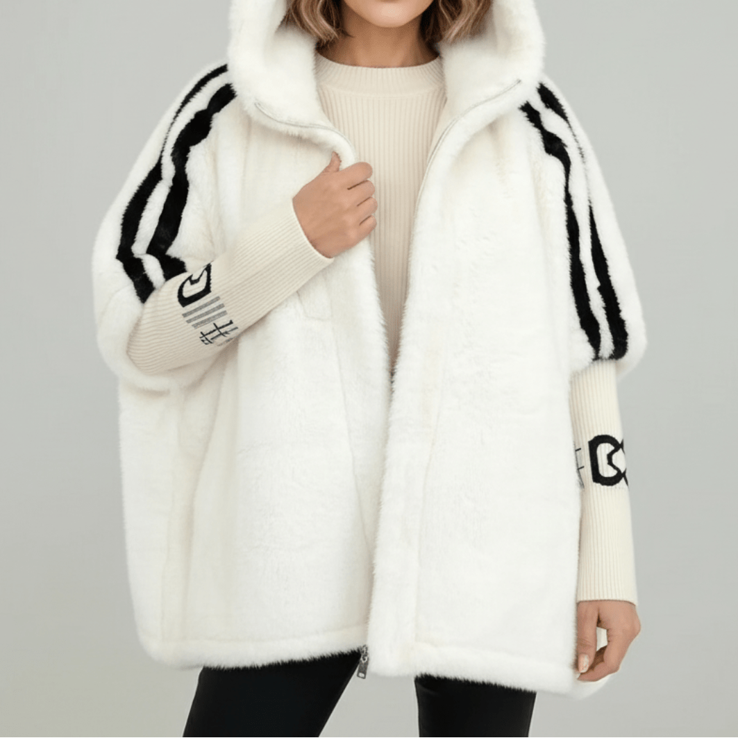 Donna | Hooded Fluffy Jacket