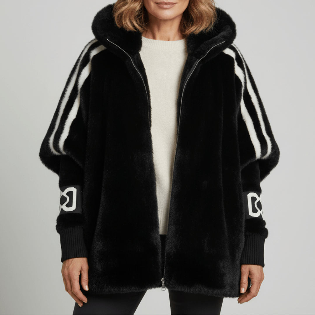 Donna | Hooded Fluffy Jacket