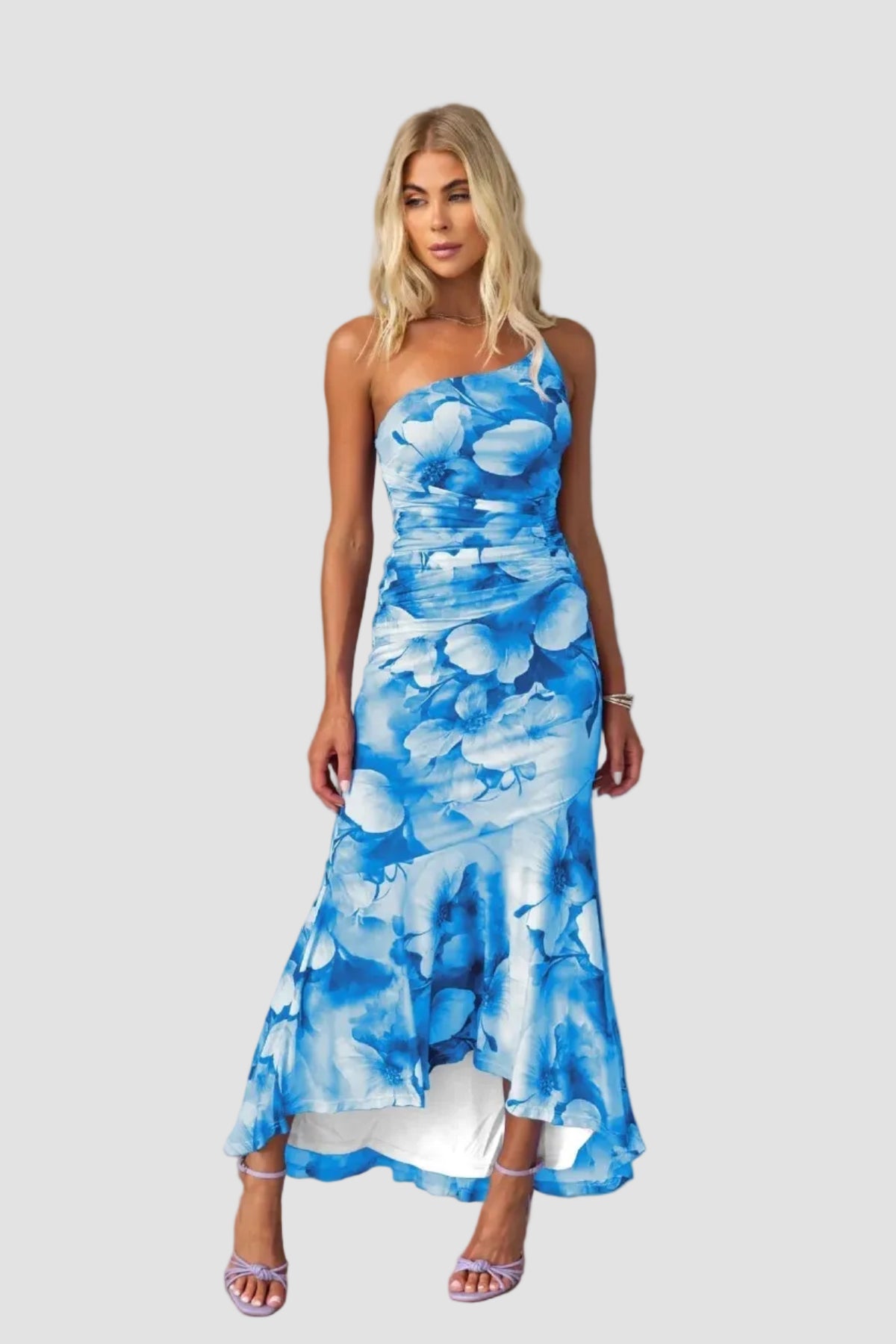 Layla™ | One-Shoulder Pleated Dress